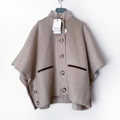 【MaxMara】カシミヤ100%ポンチョ MaxMara マックスマーラのポンチョ トップス カシミヤ100% 37万円