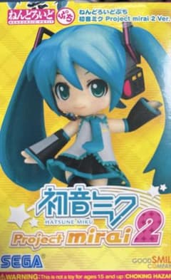 [신품 미개봉] 넨 드로이드 푸치 하츠네 미쿠 Project mirai 2Ver.