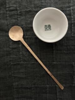 한국 골동품 옛 도구 황동 수카라 작은 칼 no.10