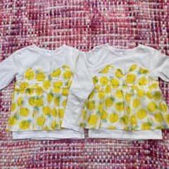 2wmikama2様専用　☆双子☆ 黄色トップス2着セットのサムネイル