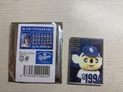 中日ドラゴンズ ミラーアクリルステッカー ドアラのサムネイル