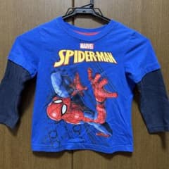 MARVEL SPIDER-MAN Long-Sleeve T-Shirt, Size 100