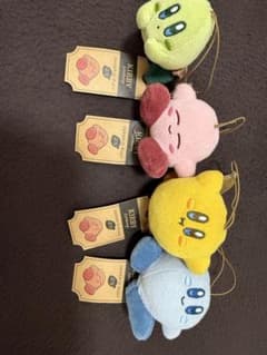 カービィ マルチカラーコーデュロイぷち マスコット ぬいぐるみのサムネイル