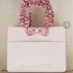 maison de FLEUR ピンク トートバッグのサムネイル