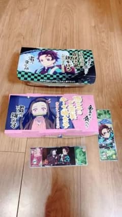 鬼滅の刃　銀だこ　箱とステッカー　セットのサムネイル