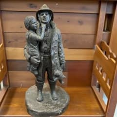 彫刻家 マイケルガーマン氏作 アンティーク彫刻 アメリカンインテリア