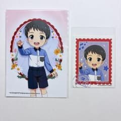 SideM 리메쇼 브로마이드 우표 바람 스티커 제철