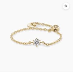【美品】MONATELIER チェーンリング [テオ] ゴールドのサムネイル