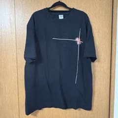 鐘ト銃声 印刷ミス 黒Tシャツ XLサイズのサムネイル