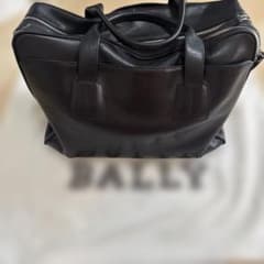 BALLY バリー ボストンバッグ ブラック レザー - メルカリ