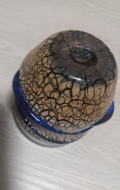 稲嶺盛一郎 琉球ガラス 貫入模様 ブルーライン - メルカリ
