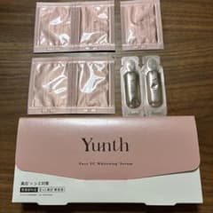 Yunth Pure VC Whitening Serum28包＋2包＋おまけのサムネイル
