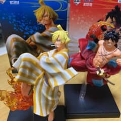 ワンピース一番くじ　フィギュア：ルフィとサンジのサムネイル