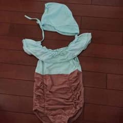 peach&cream ワンピース水着 帽子付きのサムネイル
