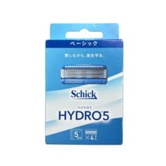 未使用 Schick HYDRO5 替え刃 ベーシック 4個入り 5枚刃 替刃