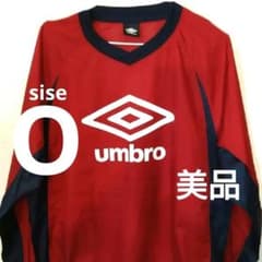 UMBRO アンブロ ピステトップ 長袖 レッド/ネイビー 良品 siseO - メルカリ