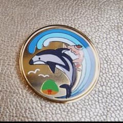 3/28〜新デザイン◇茶平工業◇青森県浅虫水族館記念メダルここるちゃん