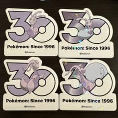 韓国限定 ポケモン 30周年 メガフェスタ ステッカー ヌメイル