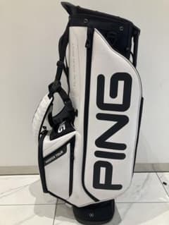 PING HOOPER TOUR キャディバッグ ホワイト - メルカリ