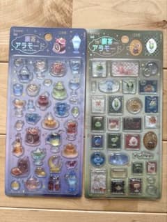 BGM きゅるるんシール 2種セット　喫茶アラモード　宙　郵便局のサムネイル