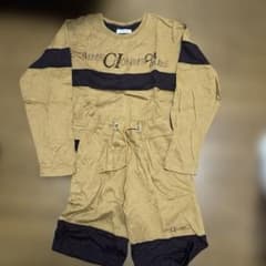 CA C'EST CA セットアップ ベージュ×ネイビーのサムネイル