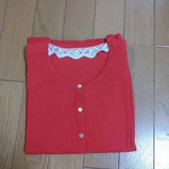maru様専用☆earth の半袖カーディガン試着のみ☆のサムネイル