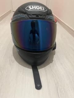 SHOEI フルフェイスヘルメット ブラック ミラーシールドのサムネイル