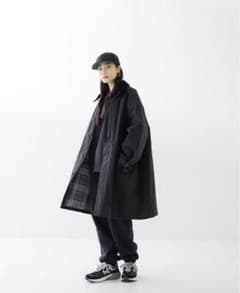 Barbour SEESEE 中綿 3/4コート XL バブアーのサムネイル