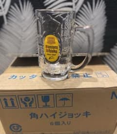 サントリーウイスキー角のハイボールジョッキです。新品未使用6個セットです。のサムネイル