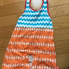 34ピョン様専用 日本製 ビブパ 夏用 ロンパース 男女兼用 中古のサムネイル