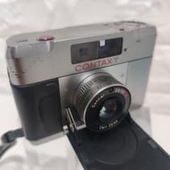 희소 CONTAX T Carl Zeiss Sonnar 필름 카메라 현상