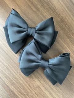 ヘアバレッタ　リボンのサムネイル