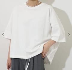 ギャザーヘムショートスリーブTシャツのサムネイル