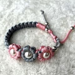パラコード 犬猫用チョーカー 内寸約25cm〜32cm ハンドメイド　小型犬　猫のサムネイル