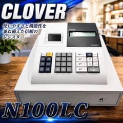 訳あり】CLOVER N100LC レジスター 通電OK - メルカリ