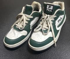 FILA スニーカー ホワイト×グリーン