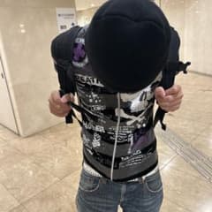 超激レアy2k 平成ギャル男punk風ドクロのパーカーのサムネイル