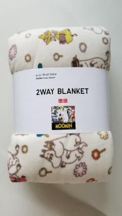 ブライスラブ様専用　ユニクロ(UNIQLO) ムーミン2wayブランケットのサムネイル