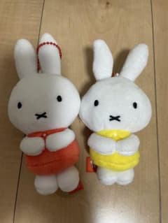 miffy ぬいぐるみマスコット 2体セットのサムネイル