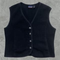 幻 90s USA製 パタゴニア ウィンターベスト ブラック patagonia - メルカリ