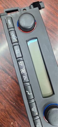 C6コルベット2005年～2013年式 エアコンコントロールユニット 本体 C6コルベット2005年～2013年式 エアコンコントロールユニット 本体