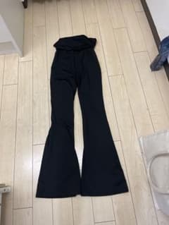 VEIMIA フレアレギンス レディース ハイウエストパンツ　ブラック Mサイズのサムネイル