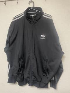 adidas ブラック トラックジャケット　銀タグ　90sのサムネイル