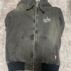 9090 デニムジャケット　dark brown Lサイズのサムネイル