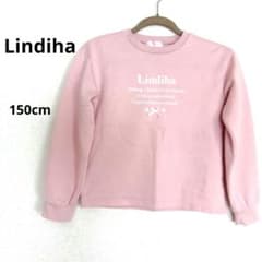 Lindiha リンディアトレーナー ピンク　裏起毛