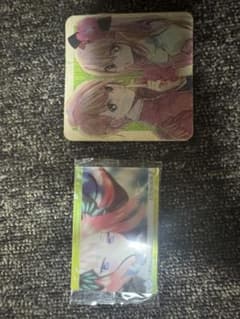 五等分の花嫁 、推しの子カード コースター 2点セットのサムネイル