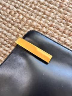GUCCI クラッチバッグ ブラック ゴールド金具 アンティーク クラシック