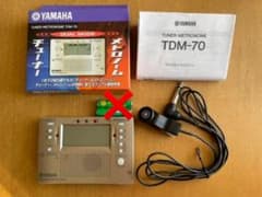 YAMAHA チューナーメトロノーム TDM-70のサムネイル