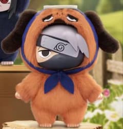 週末値下げ中　NARUTO カカシ 犬着ぐるみ ぬいぐるみ マスコットのサムネイル
