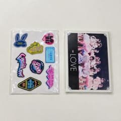 =LOVE 8周年ツアー記念 キャンバスボード ステッカーセット　［新品未開封］のサムネイル